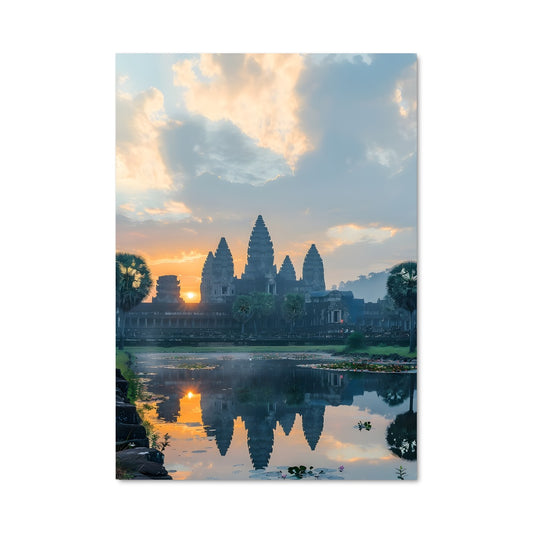Poster Aube sur Angkor