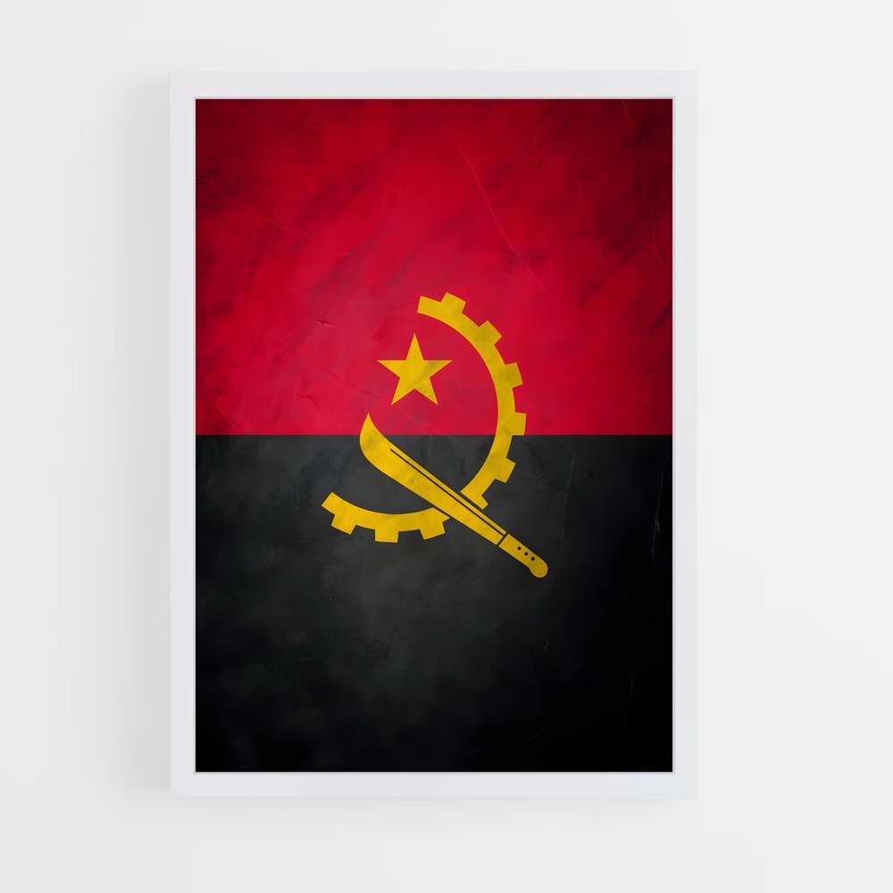 ap-angola flag-3 cadre Blanc