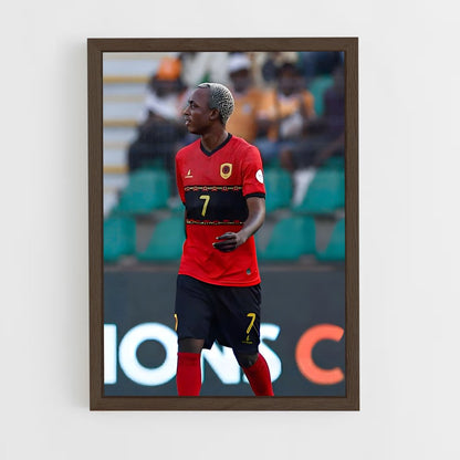ap-angola national football team-5 cadre Bois foncé