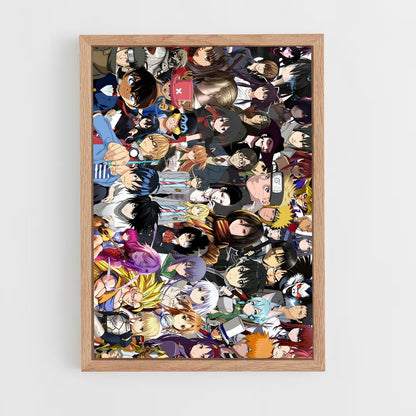 ap-anime community-3 cadre Bois clair