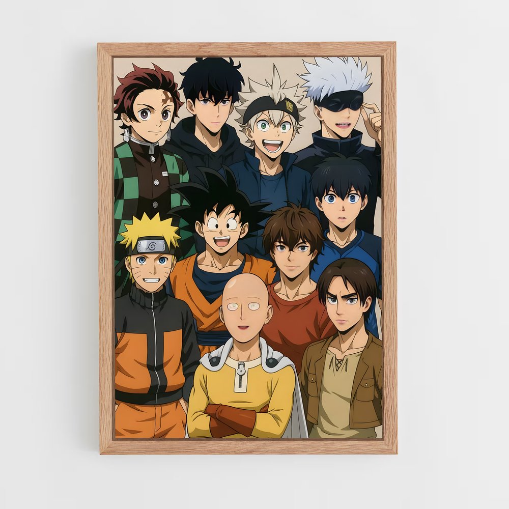 ap-anime community-6 cadre Bois clair