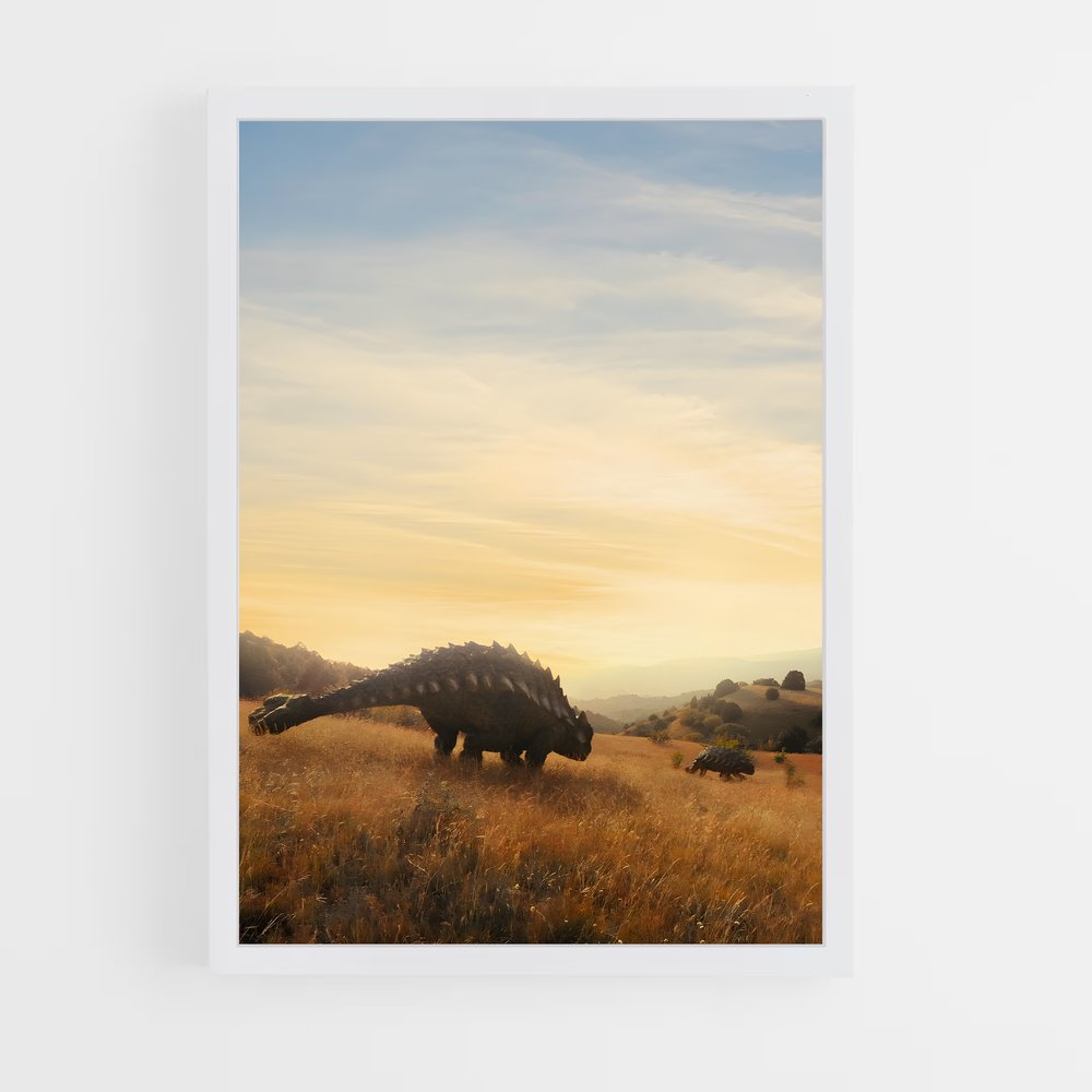 ap-ankylosaurus-4 cadre Blanc