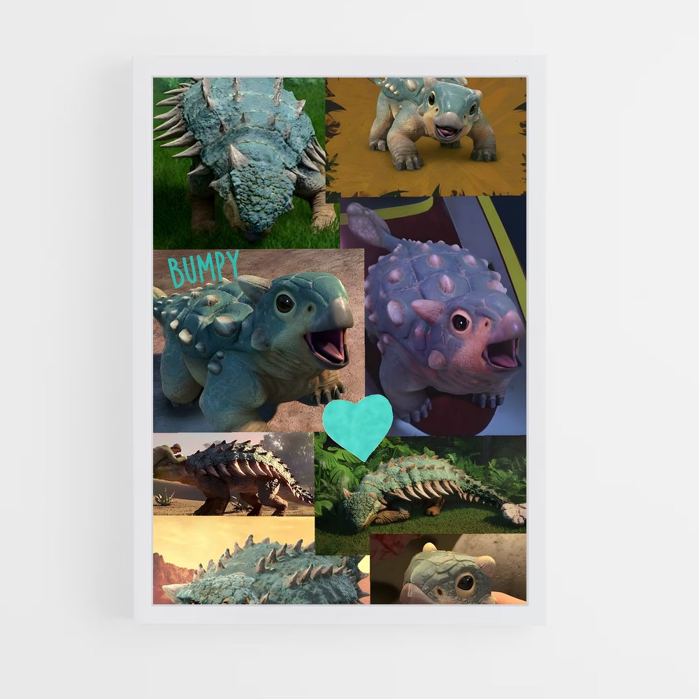 ap-ankylosaurus-5 cadre Blanc
