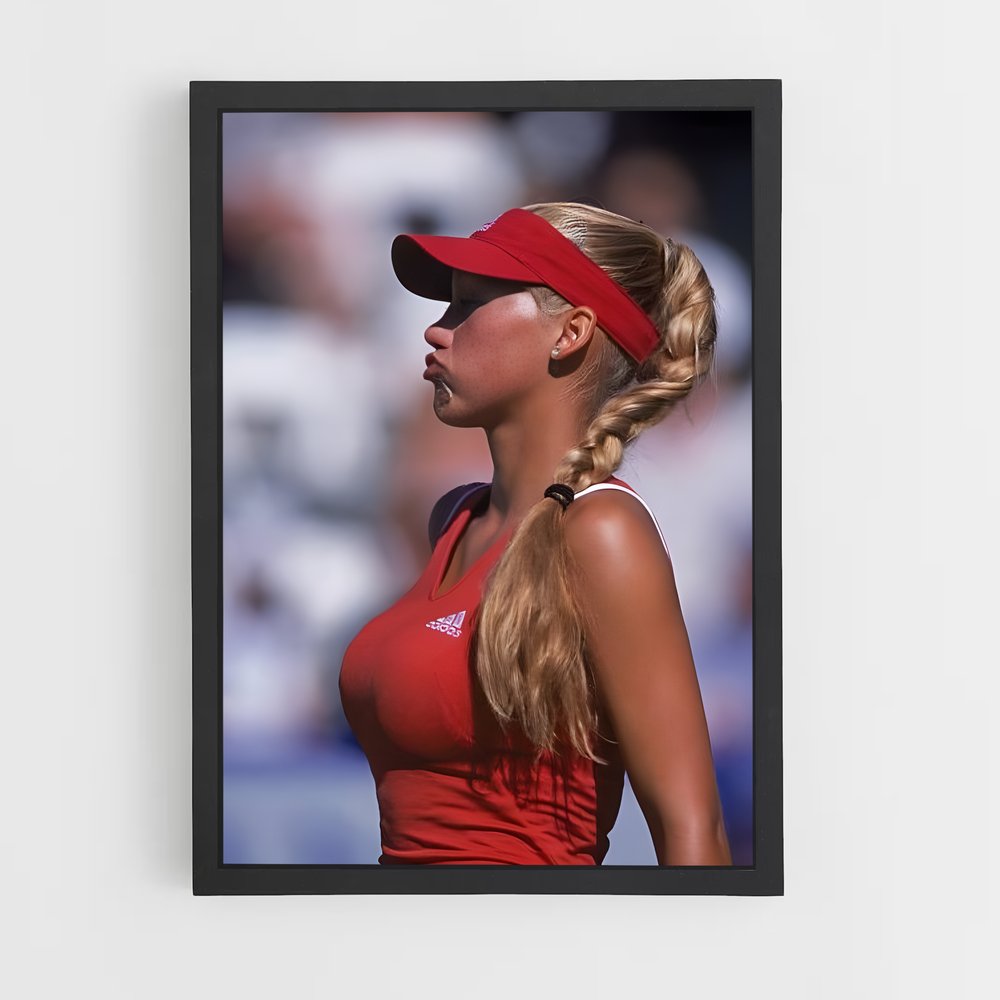 ap-anna kournikova-3 cadre Noir