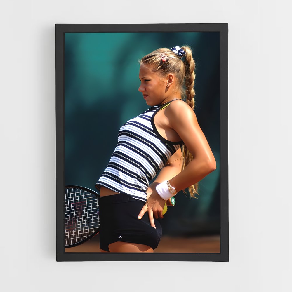 ap-anna kournikova-4 cadre Noir