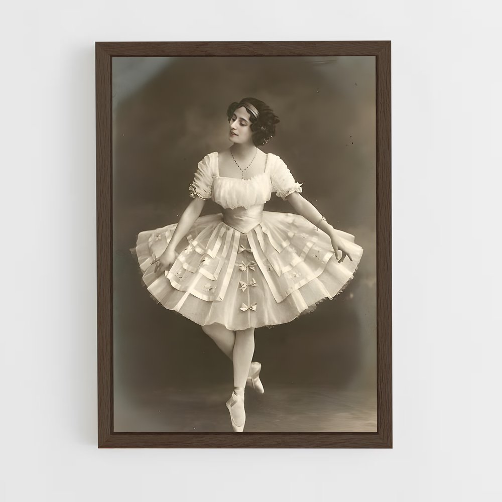 ap-anna pavlova-7 cadre Bois foncé