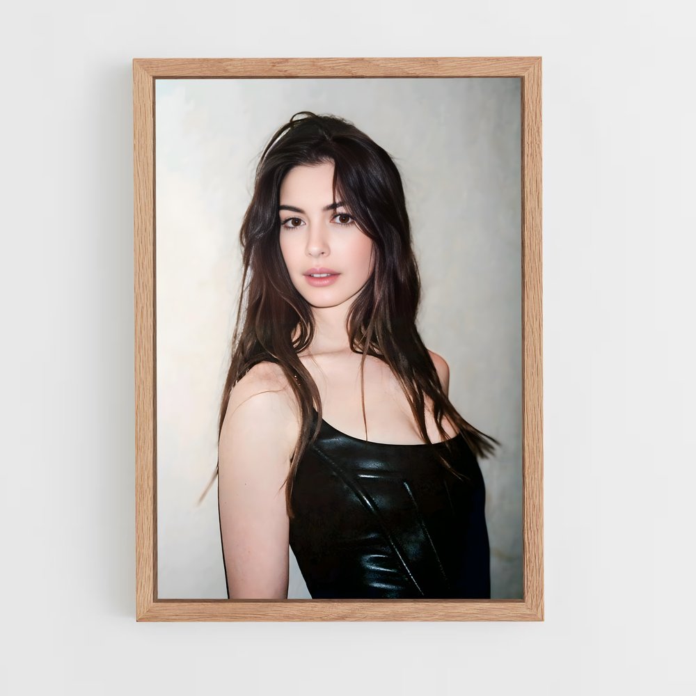 ap-anne hathaway-9 cadre Bois clair