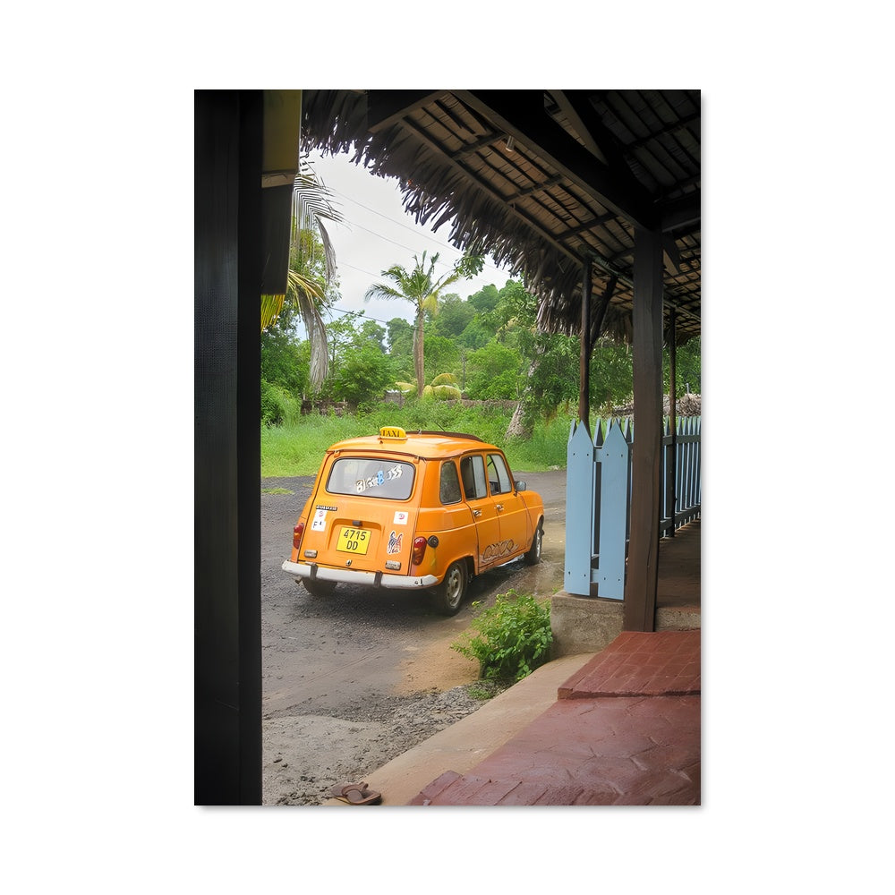 Poster Voiture Orange à Antananarivo