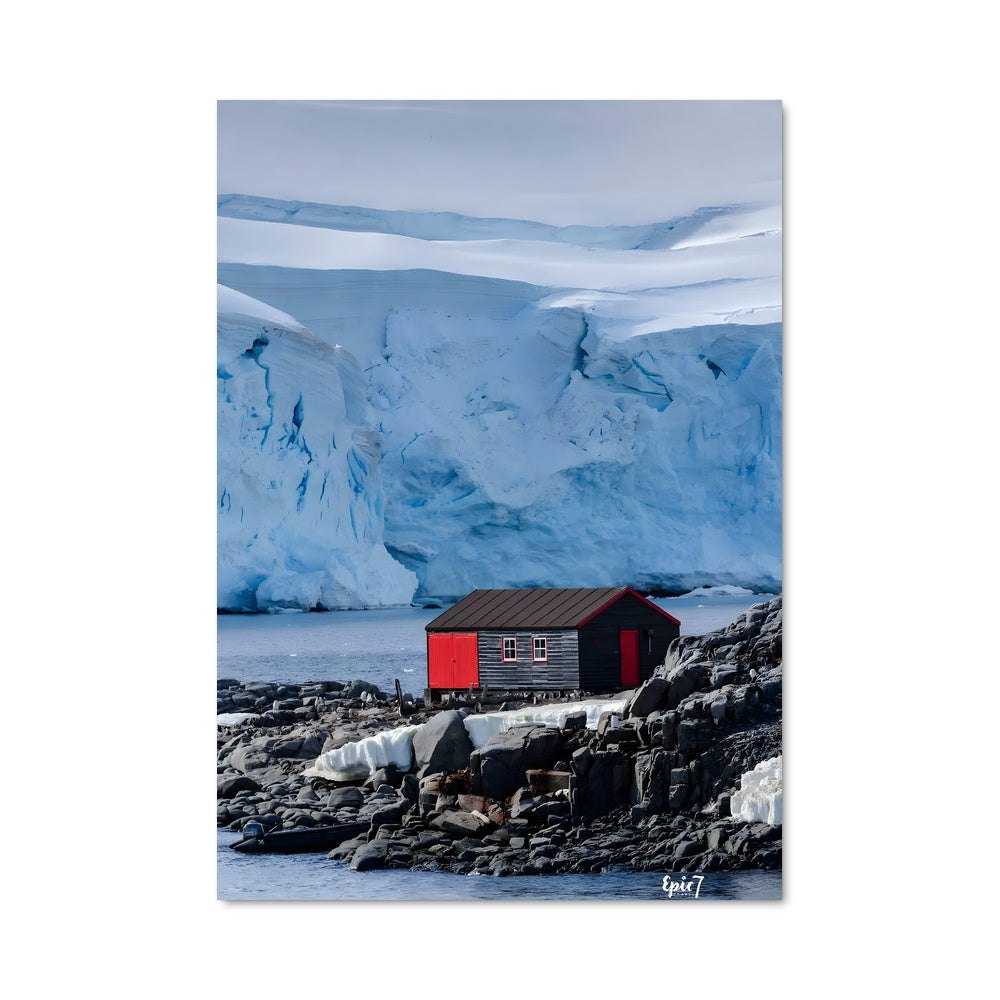 Poster Maison Rouge du Cap