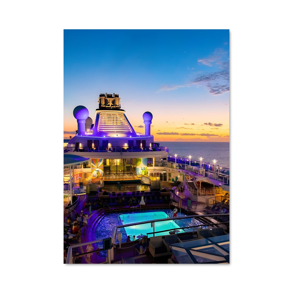 Poster Plongée Tropicale