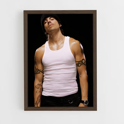 ap-anthony kiedis-3 cadre Bois foncé