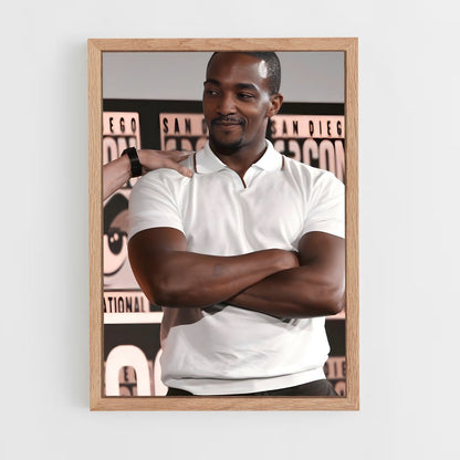 ap-anthony mackie-4 cadre Bois clair