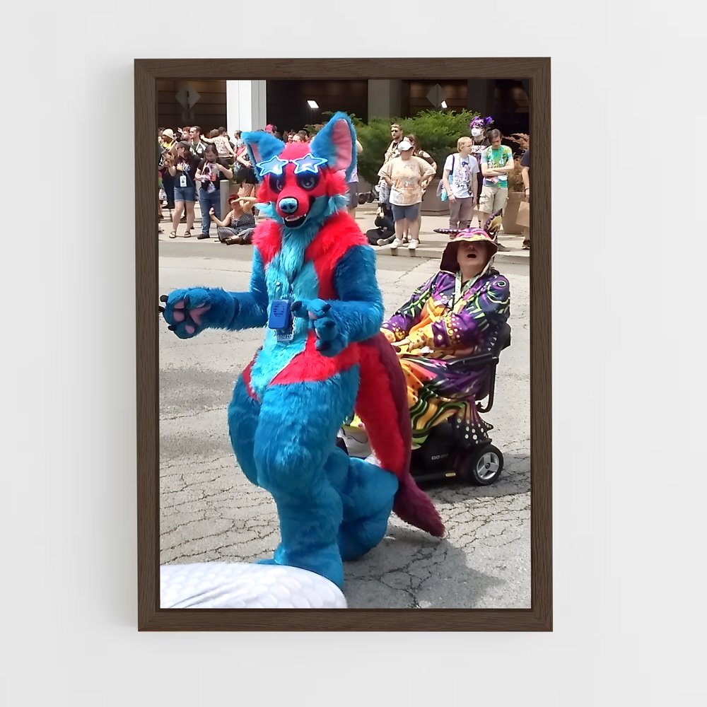 ap-anthrocon-7 cadre Bois foncé