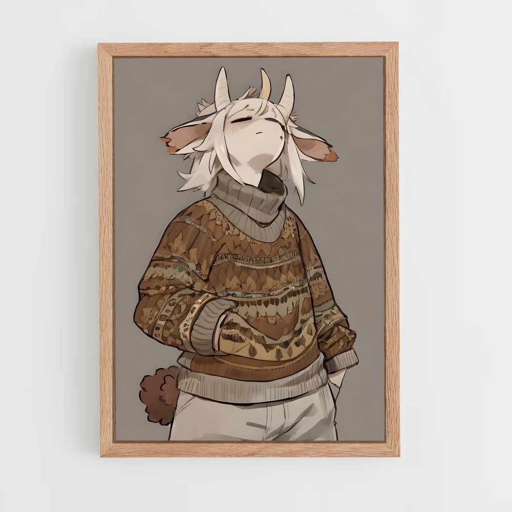 ap-anthropomorphic-1 cadre Bois clair