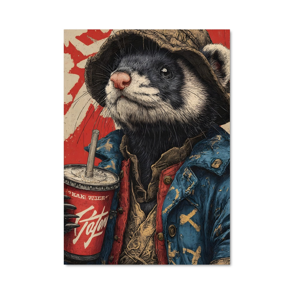 Poster Rat Élégant