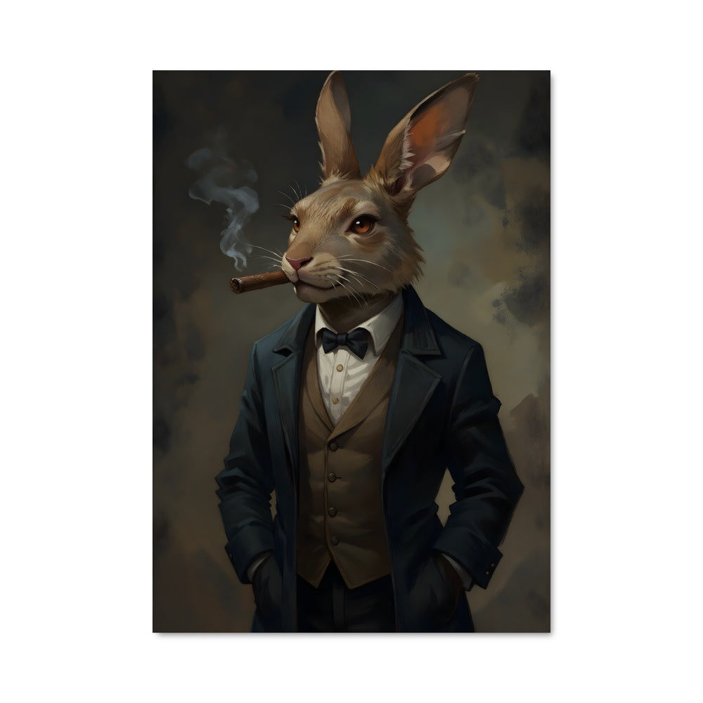 Poster Le Lapin Chic