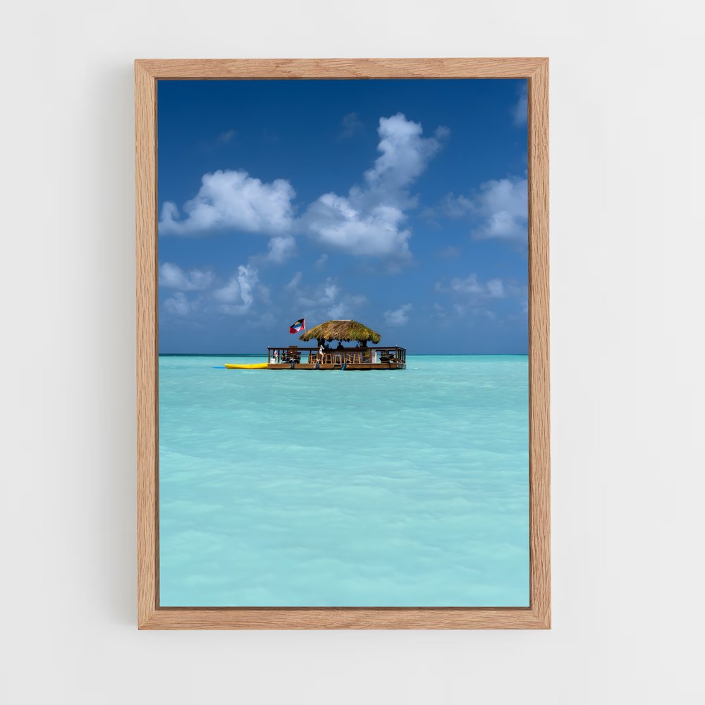 ap-antigua and barbuda-2 cadre Bois clair