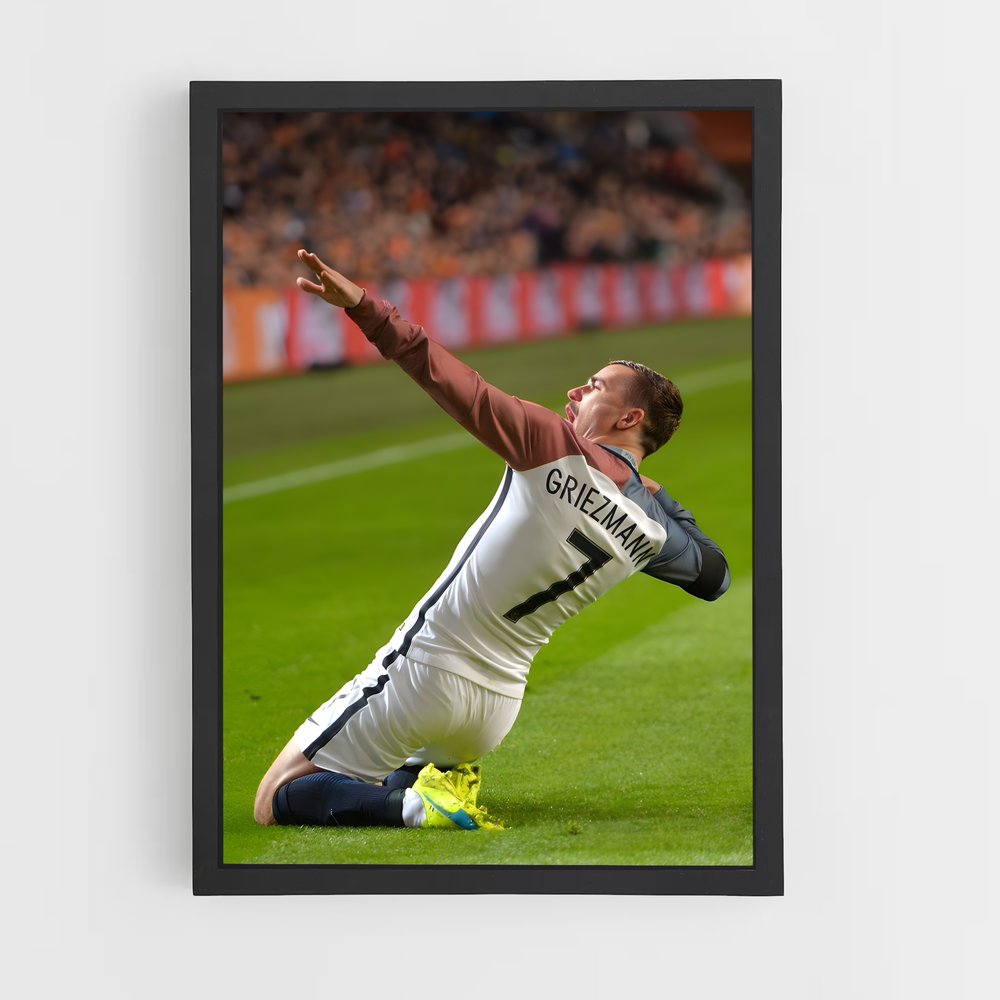 ap-antoine griezmann-8 cadre Noir