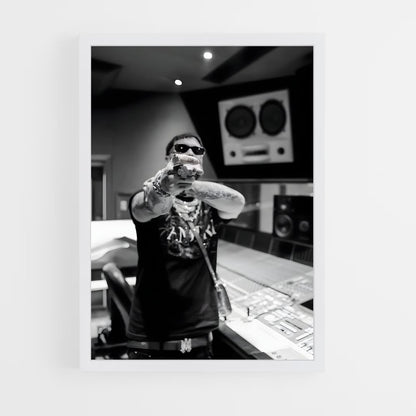 ap-anuel aa-1 cadre Blanc