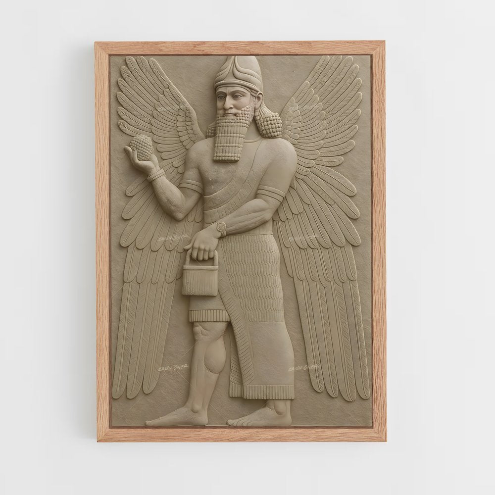 ap-anunnaki-3 cadre Bois clair
