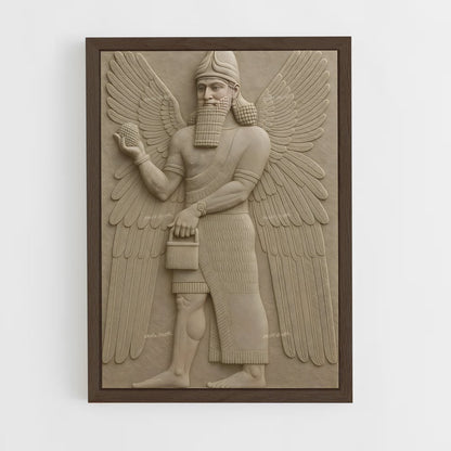 ap-anunnaki-3 cadre Bois foncé