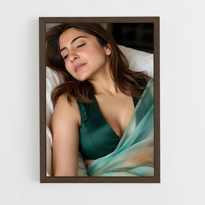 ap-anushka sharma-1 cadre Bois foncé