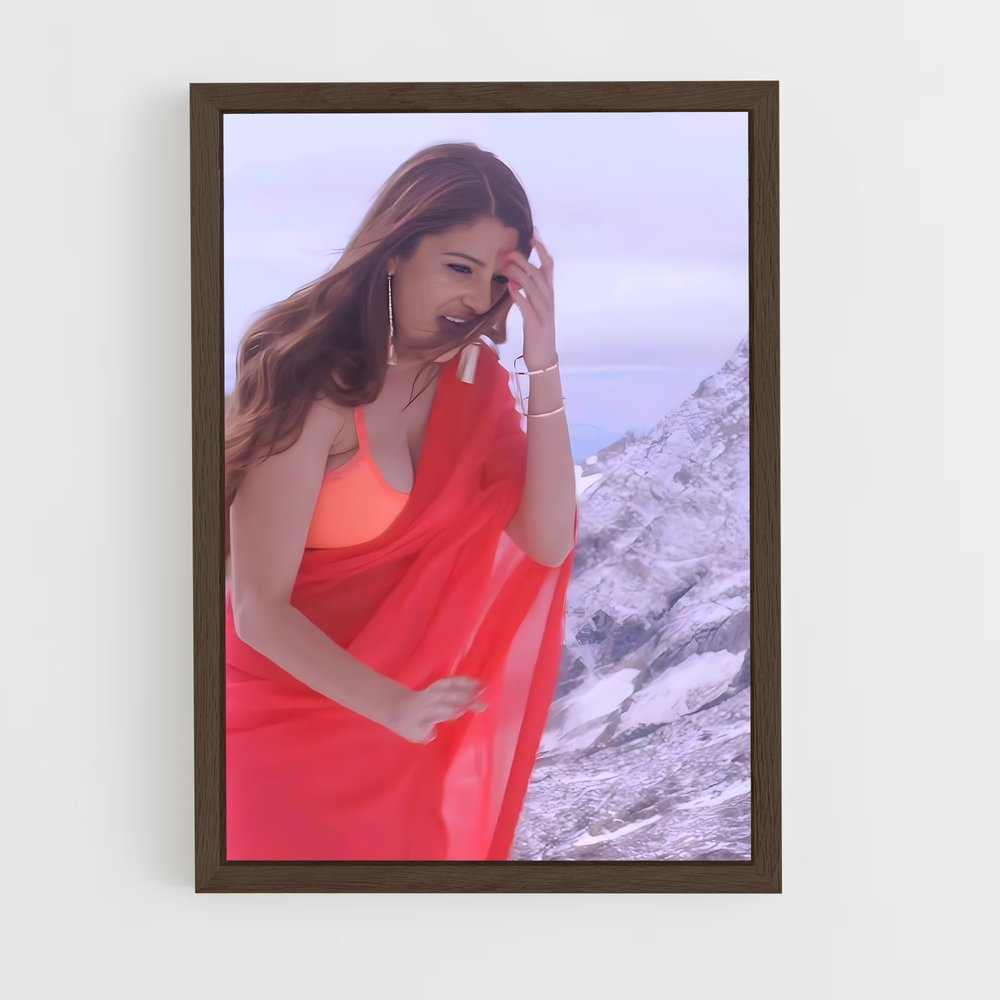 ap-anushka sharma-3 cadre Bois foncé