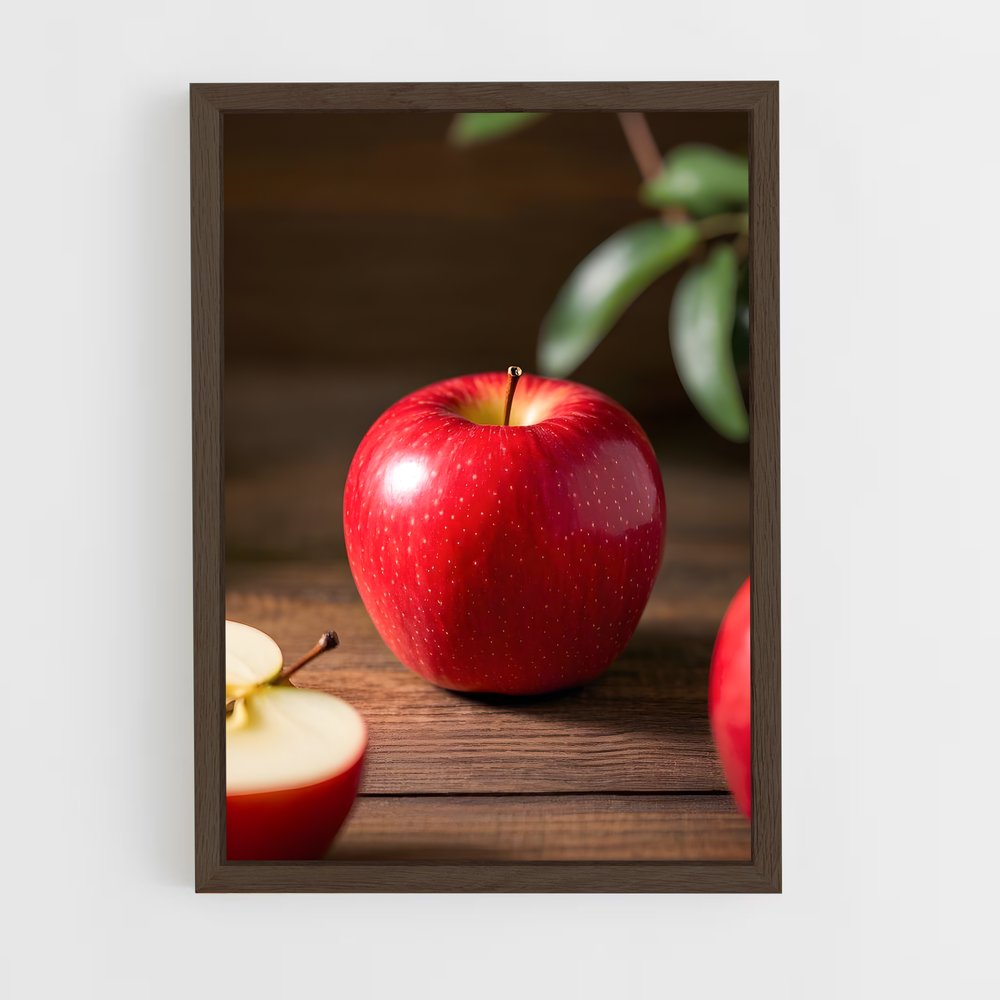 ap-apple-7 cadre Bois foncé