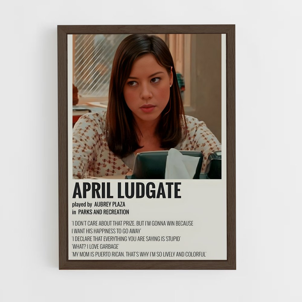 ap-april ludgate-1 cadre Bois foncé