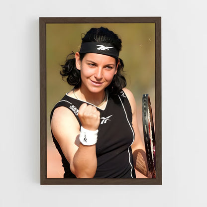 ap-arantxa sanchez vicario-2 cadre Bois foncé