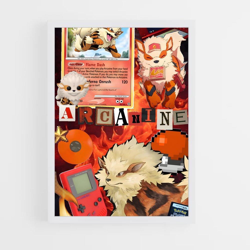 ap-arcanine-3 cadre Blanc