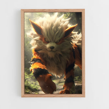 ap-arcanine-4 cadre Bois clair