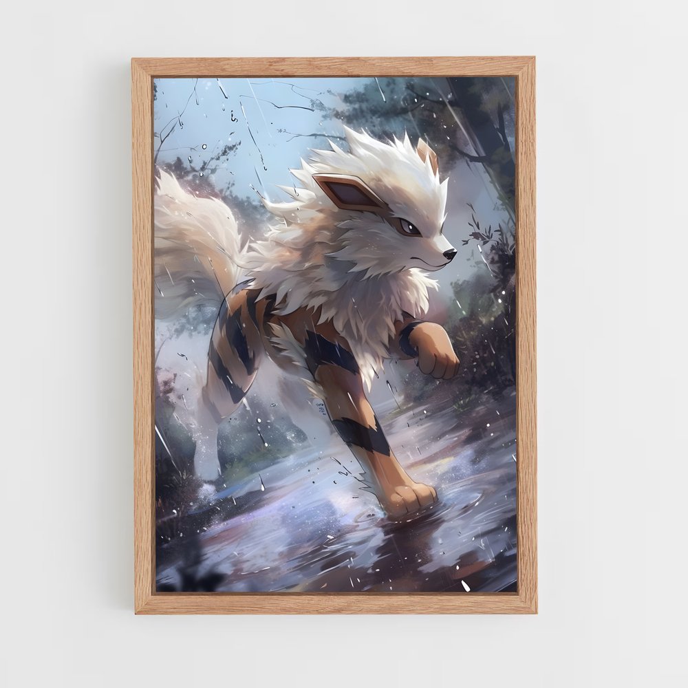 ap-arcanine-5 cadre Bois clair