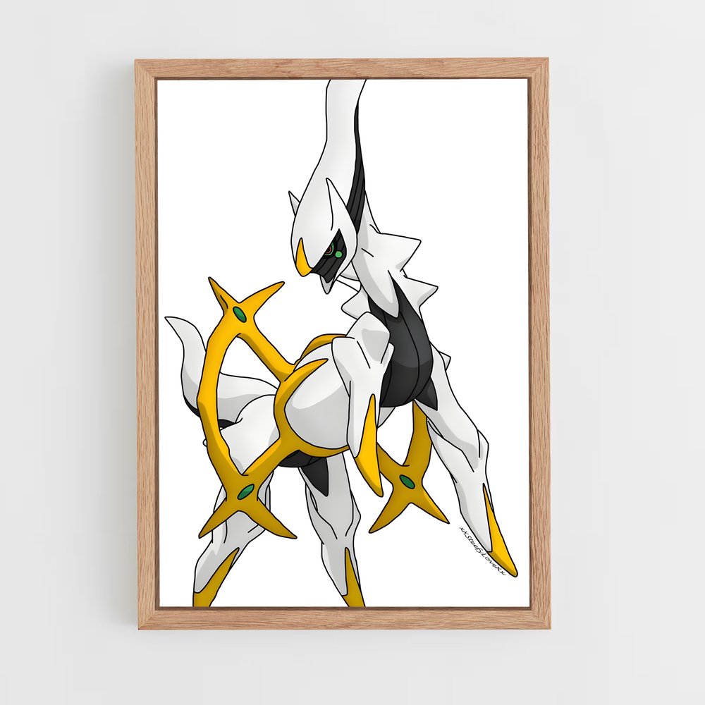 ap-arceus-2 cadre Bois clair