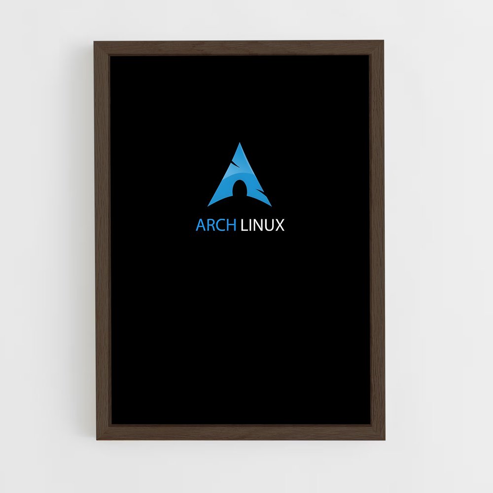 ap-arch linux-1 cadre Bois foncé