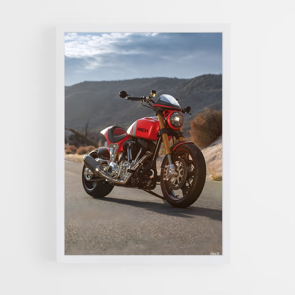 ap-arch motorcycle-5 cadre Blanc