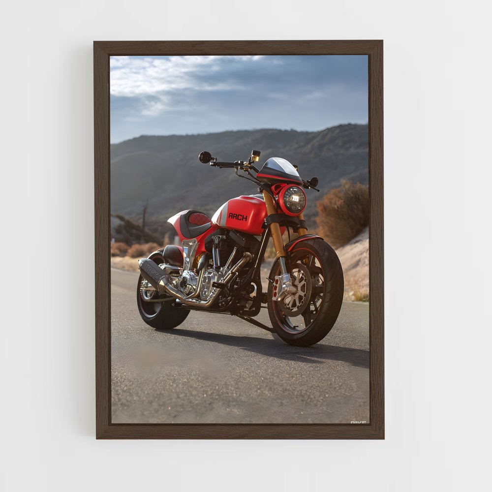 ap-arch motorcycle-5 cadre Bois foncé