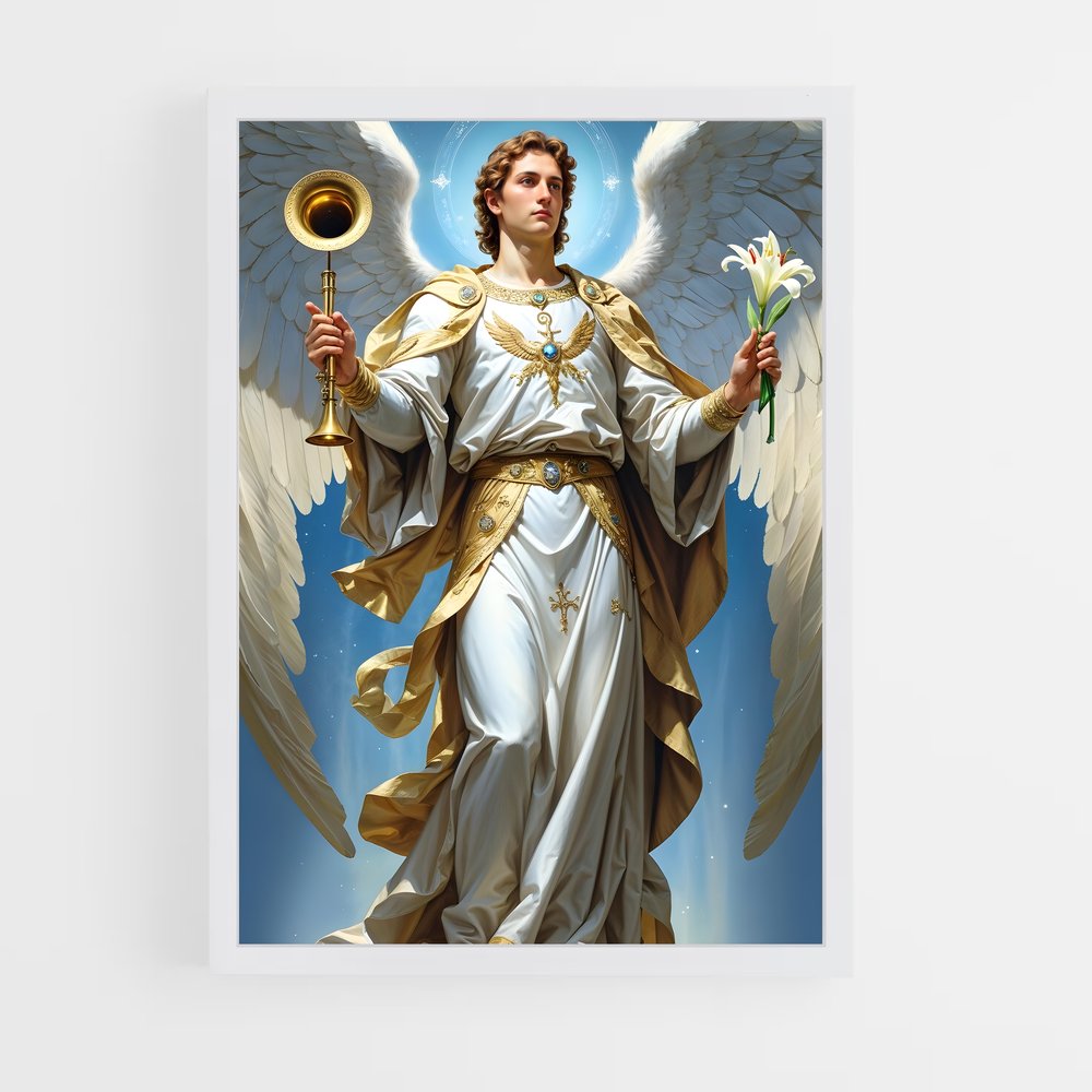 ap-archangel gabriel-1 cadre Blanc