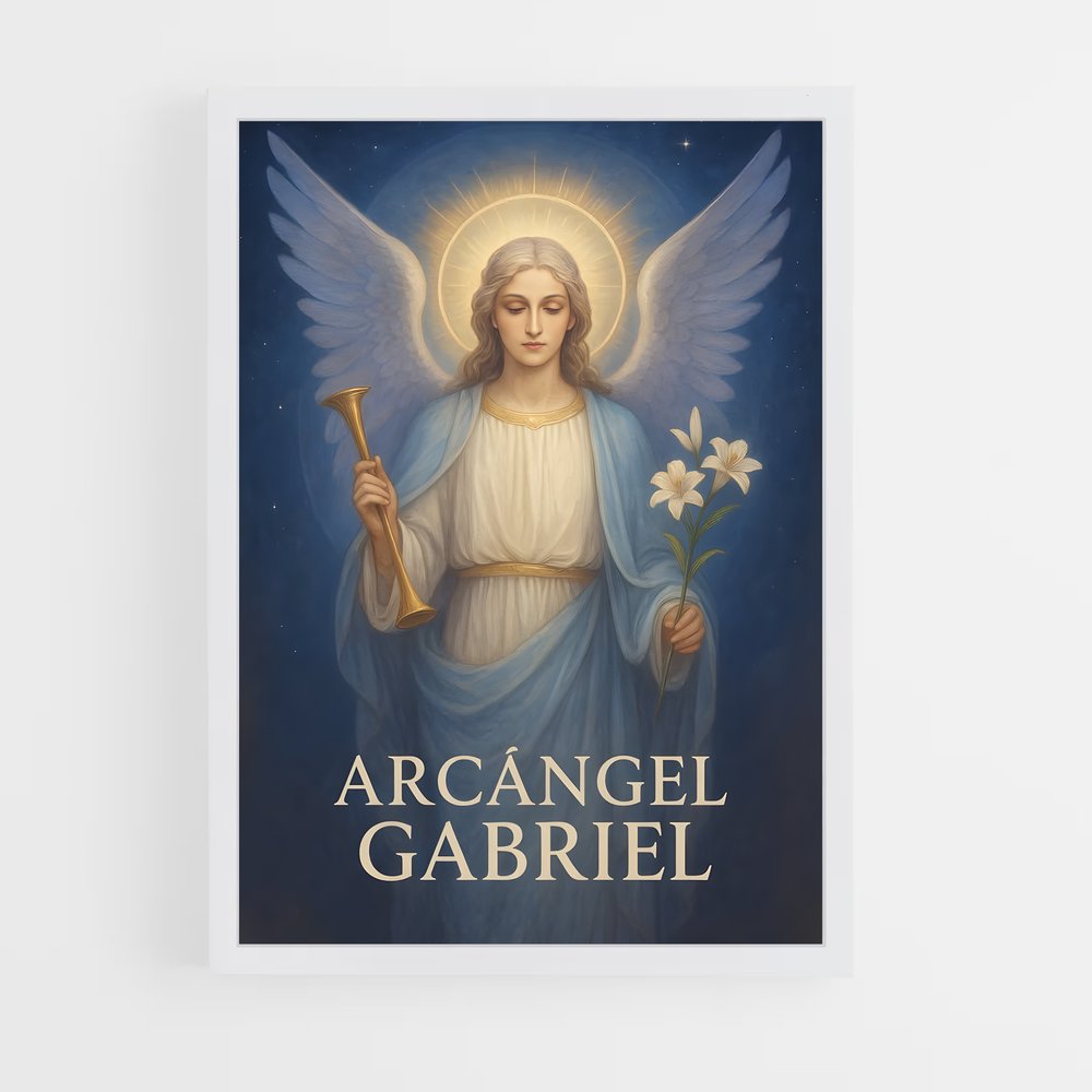 ap-archangel gabriel-3 cadre Blanc