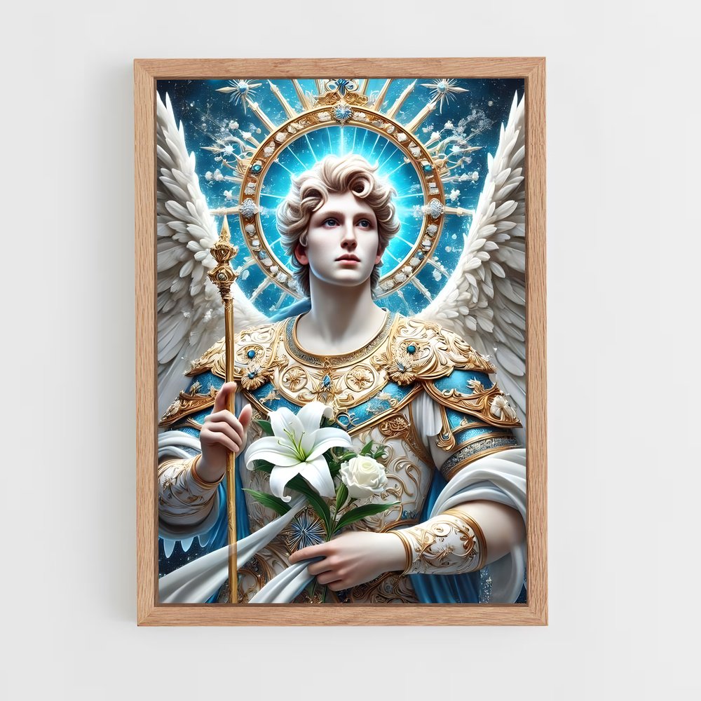 ap-archangel gabriel-4 cadre Bois clair