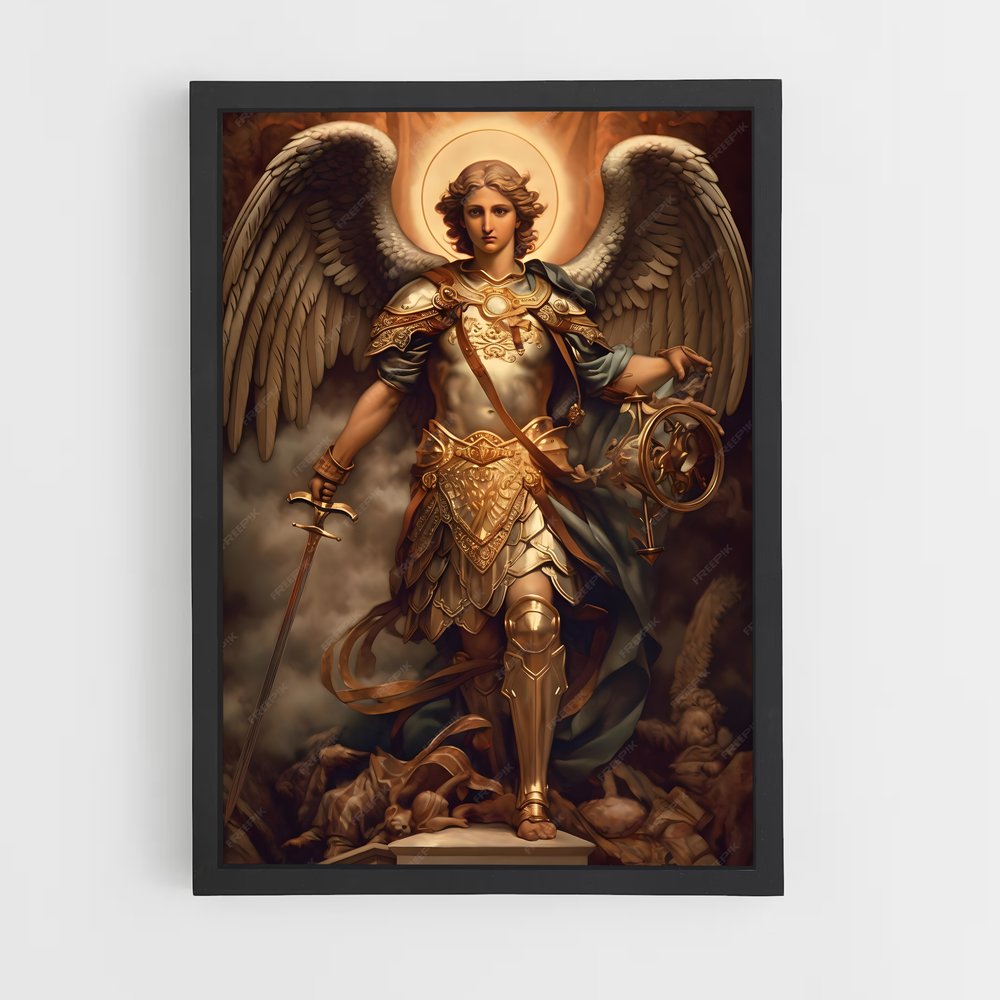 ap-archangel michael-2 cadre Noir