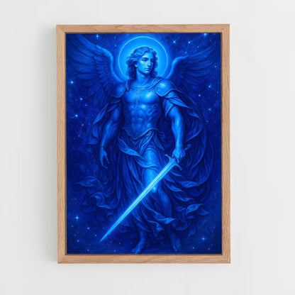 ap-archangel michael-5 cadre Bois clair