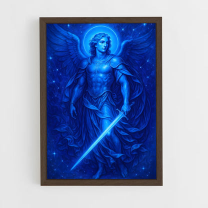 ap-archangel michael-5 cadre Bois foncé