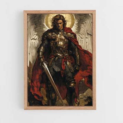 ap-archangel michael-9 cadre Bois clair