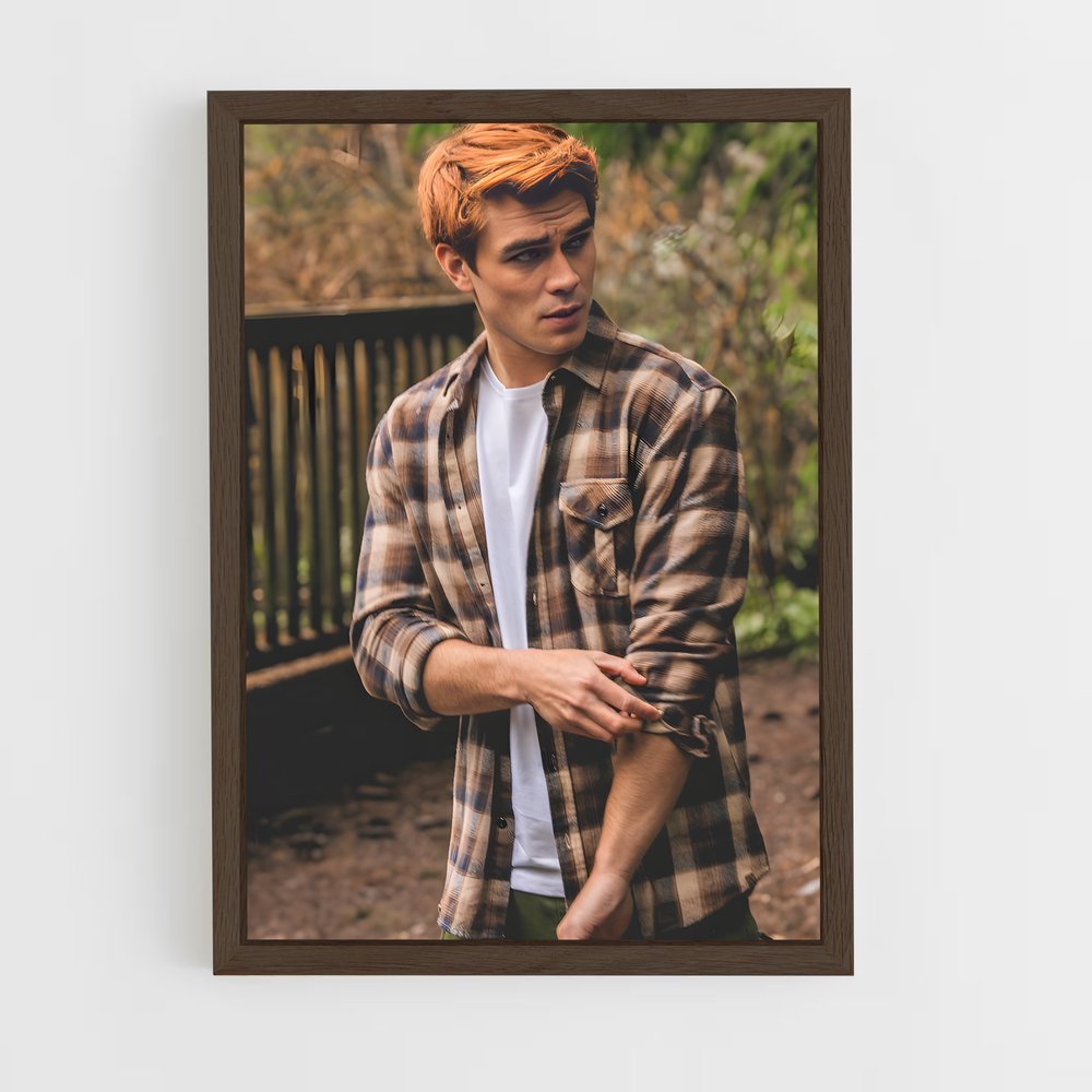ap-archie andrews-1 cadre Bois foncé
