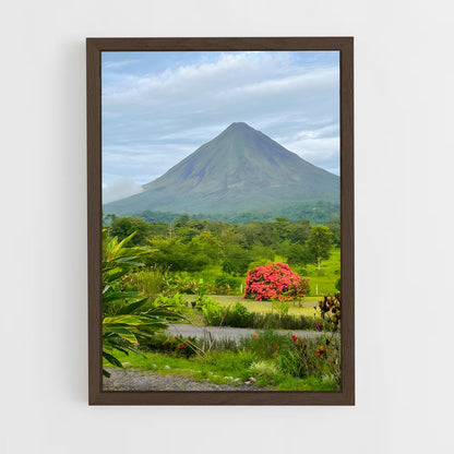 ap-arenal volcano-4 cadre Bois foncé