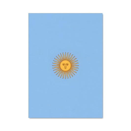 Poster Soleil Argentin