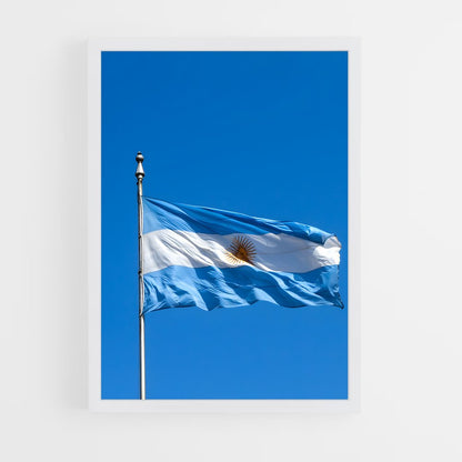 ap-argentina flag-3 cadre Blanc