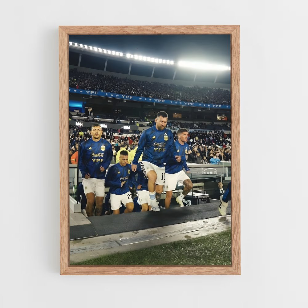 ap-argentina national football team-2 cadre Bois clair