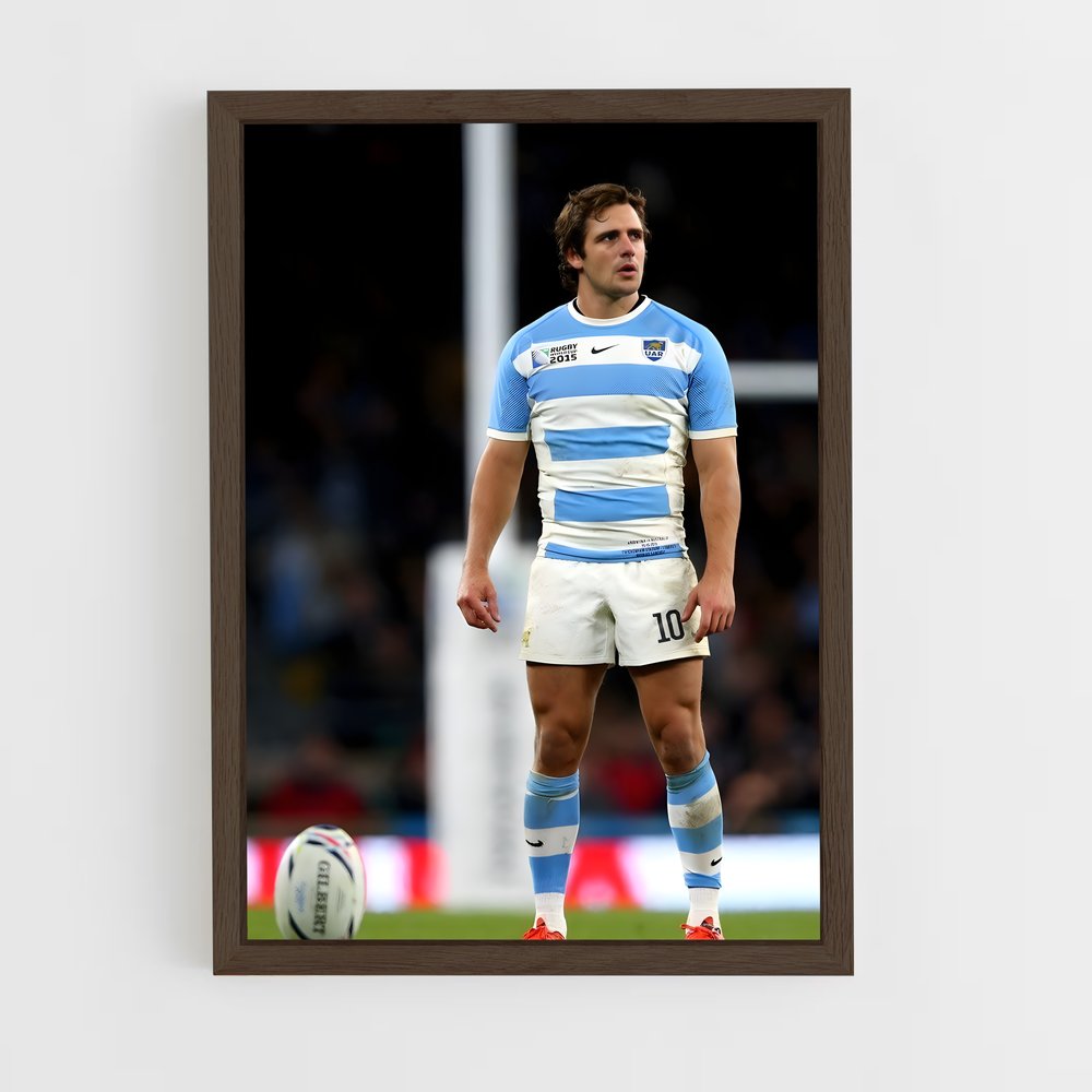 ap-argentina national rugby team-5 cadre Bois foncé